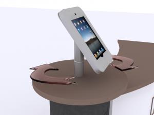 MOD-1329 Rotating iPad Counter Mount (Silver)